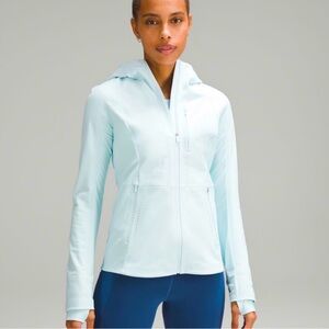 Lululemon Cross Chill Jacket Sheer Blue Size 12